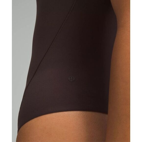 Lululemon Wundermost Ultra-Soft Nulu Asymmetrical Bodysuit - Picture 6 of 10